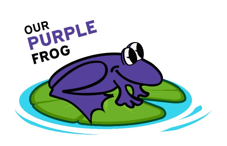 PURPLE PRESTON FROG